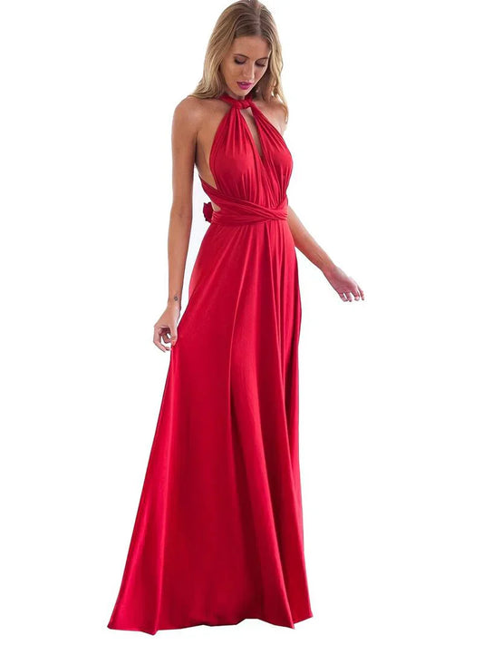 Faye | Women's Convertible Wedding Guest Maxi Dress