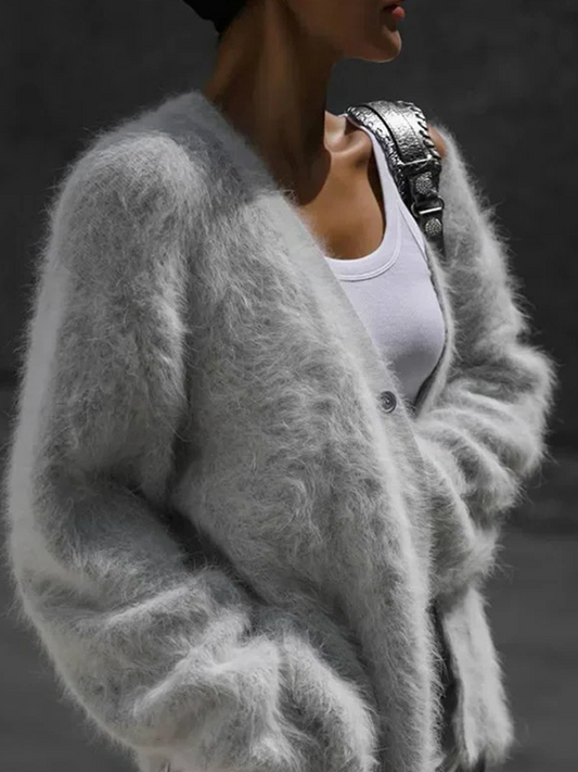 Willa | Women's V-Neck Oversized Cardigan