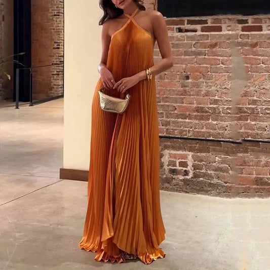 Vivian | Women's Halterneck Wedding Guest Dress