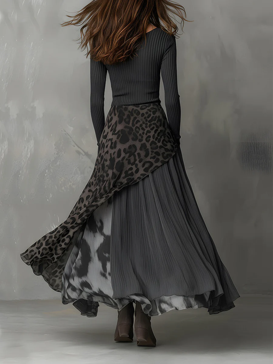 Talia | Women's Long Sleeve Maxi Dress