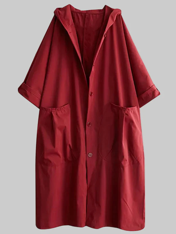 Delphine | Women’s Classic Trenchcoat with Front Pockets