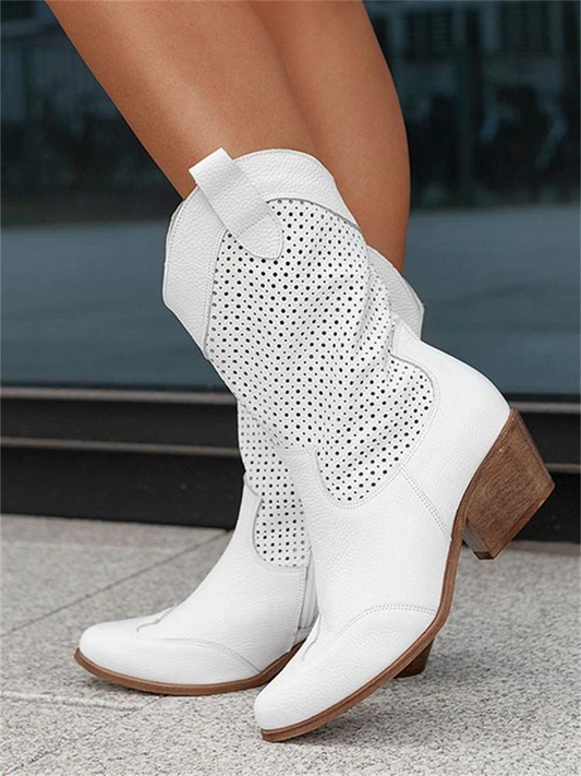 Nora | Women's Casual Mid-Calf Cowboy Boots