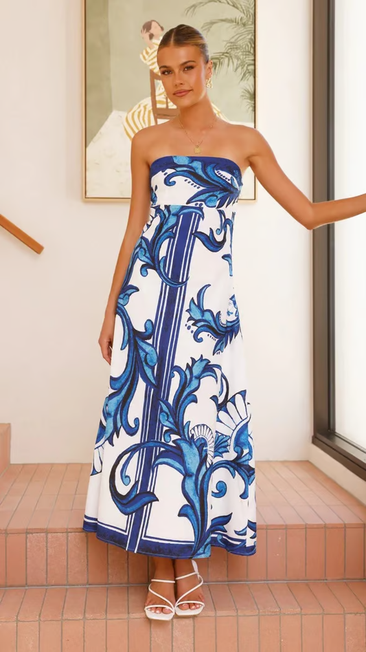 Grace | Women's Printed Wedding Guest Dress
