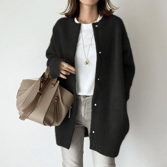 Xena | Women's Round Neck Longline Cardigan