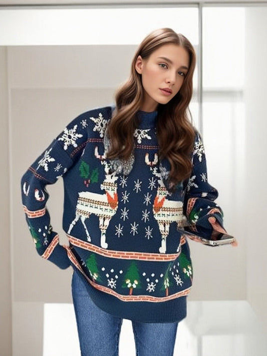 Penny | Women's Festive Wool Christmas Jumper