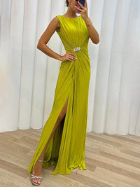 Edie | Women's Pleated Wedding Guest Dress