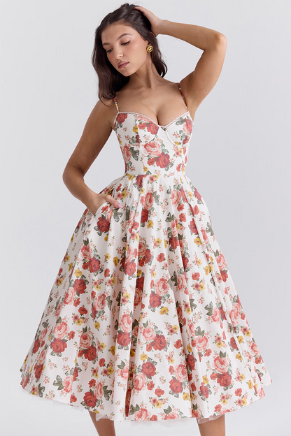 Freya | Women’s Wedding Guest Midi Dress