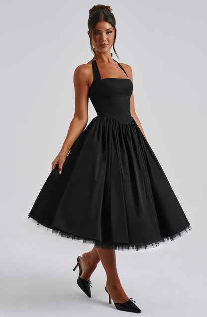 Camryn | Women’s Midi Wedding Guest Dress