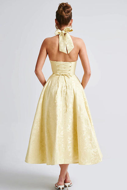 Ingrid | Women's Elegant A-Line Wedding Guest Dress