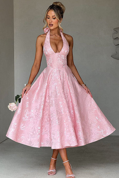 Ingrid | Women's Elegant A-Line Wedding Guest Dress
