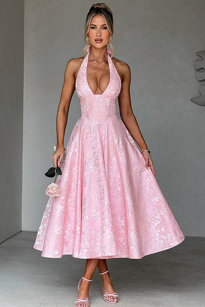 Ingrid | Women's Elegant A-Line Wedding Guest Dress