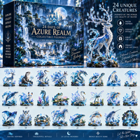 24-Day Christmas Advent Calendar Mystical Creature Collection