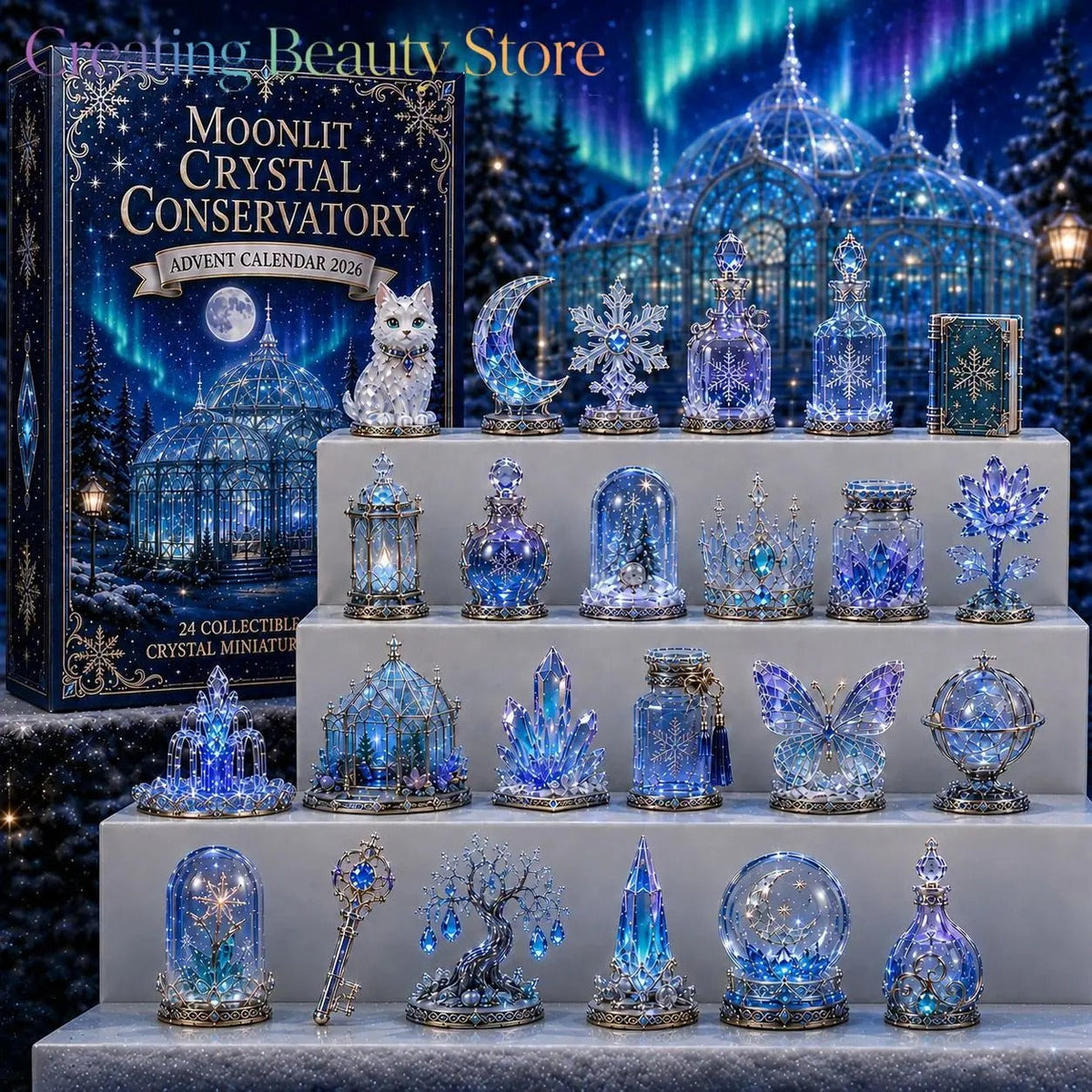Moonlit Crystal Conservatory