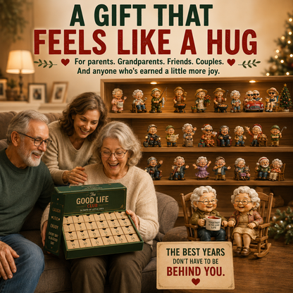 24-Day Christmas Advent Calendar with 24 Collectible Figurines