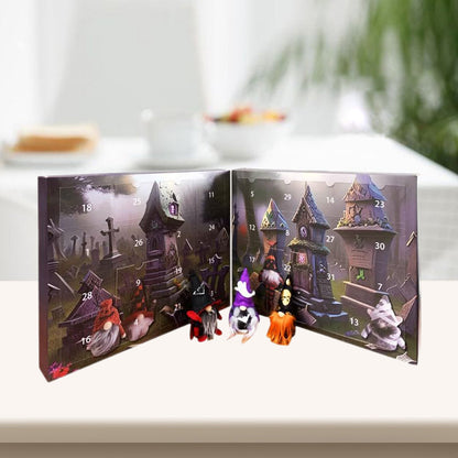 24-Day Gnome Christmas Advent Calendar with Festive Surprise Drawers