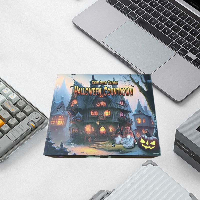 24-Day Gnome Christmas Advent Calendar with Festive Surprise Drawers