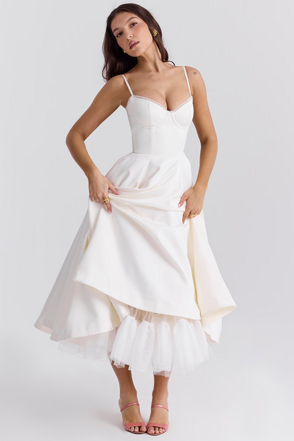 Freya | Women’s Wedding Guest Midi Dress