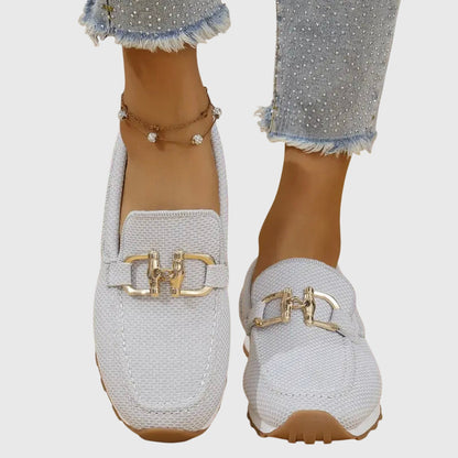 Caitlin | Women's Orthopedic Buckle Loafer Shoes