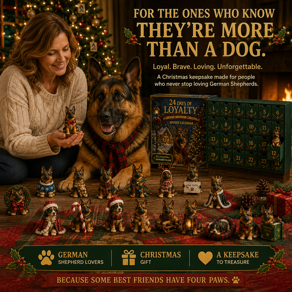 24-Day Dog Christmas Advent Calendar