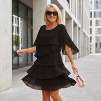 Wren | Women's Fall Ruffled Midi Dress