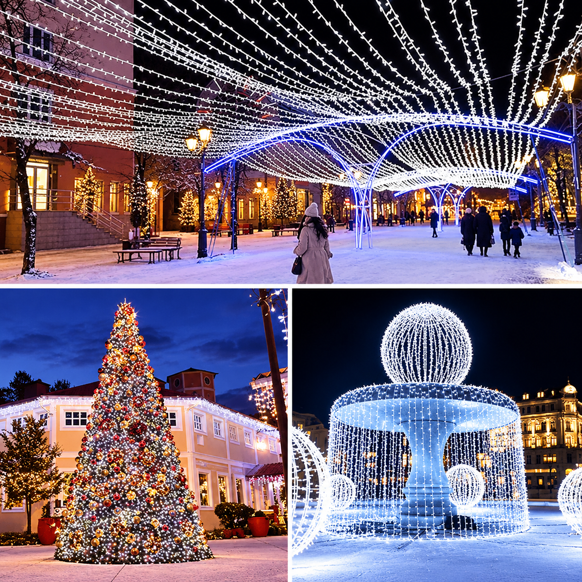 LED Christmas String Fairy Lights Multicolour Decorative
