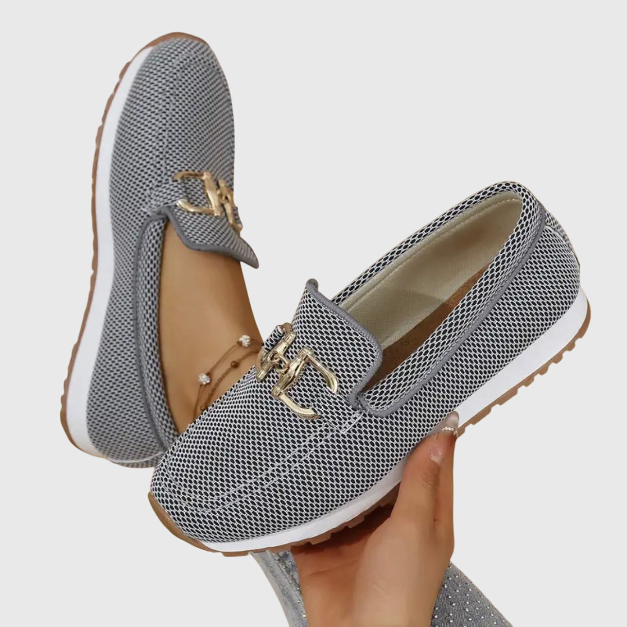 Caitlin | Women's Orthopedic Buckle Loafer Shoes