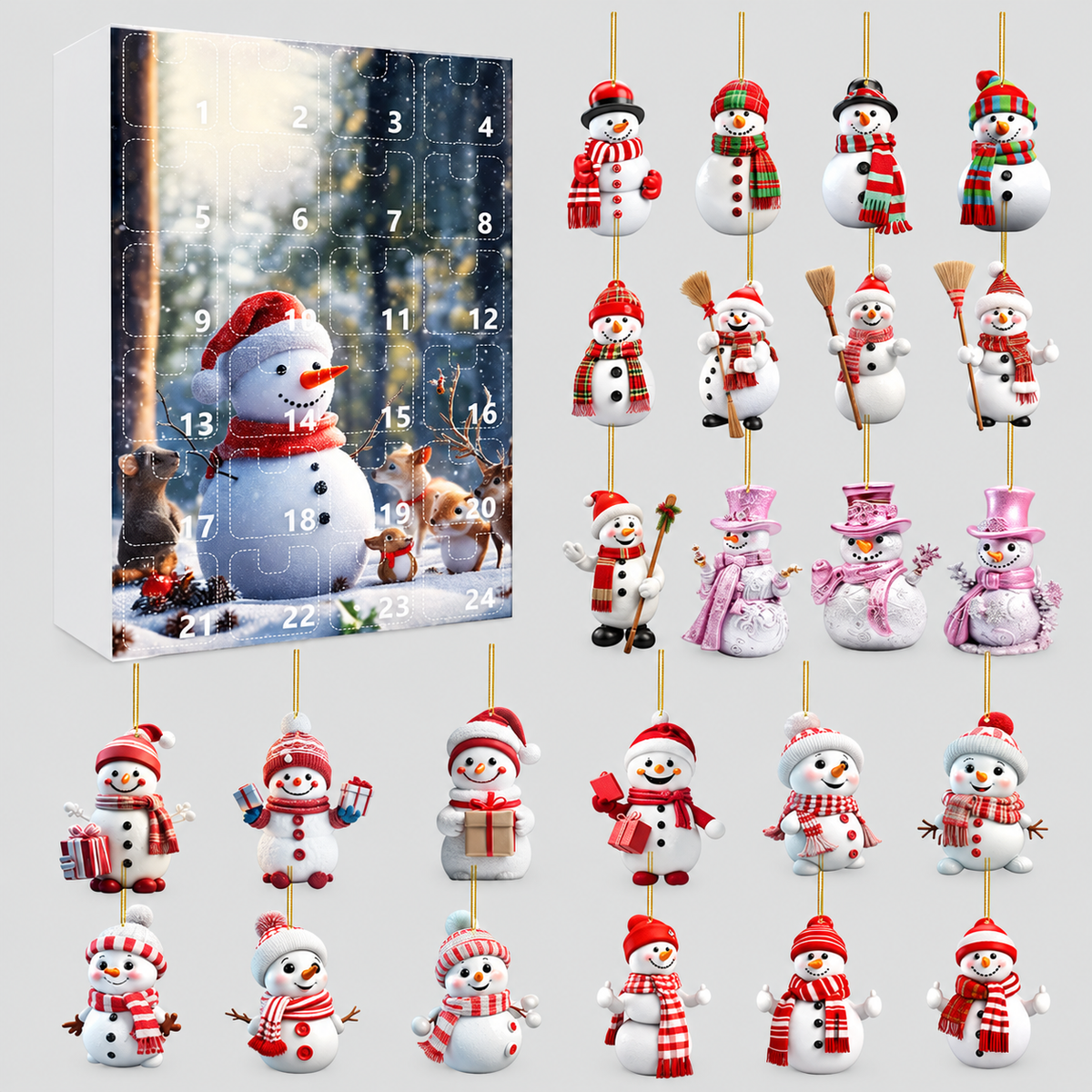 24-Day Kids Christmas Advent Calendar