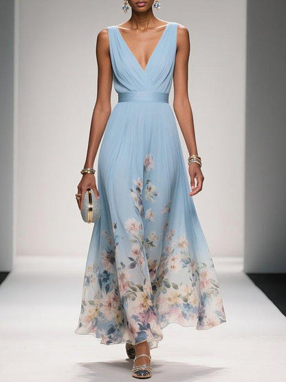 Celia | Women Floral Print Wedding Guest Dress