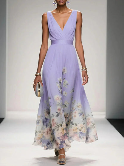 Celia | Women Floral Print Wedding Guest Dress