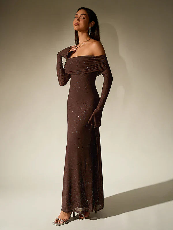 Rayna | Women’s Off-Shoulder Evening Dress