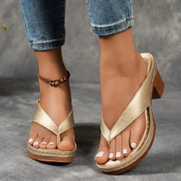 Celine | Women Block Heel Sandals with Ankle Strap