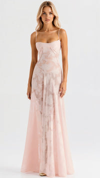 Kendra | Women’s Floral Wedding Guest Maxi Dress