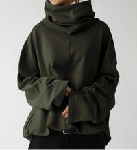 Gemma | Women's Relaxed fit Hoodie with Turtleneck