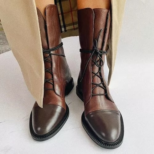 Amelia | Women's Classic Orthopedic Leather Boots