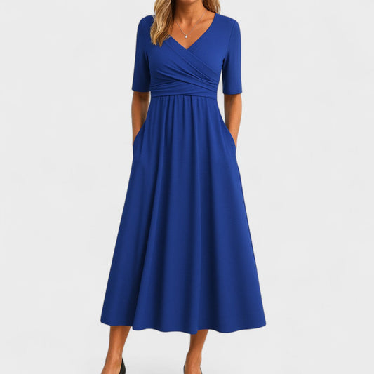 Charlotte | Women Elegant Fall Midi Dress