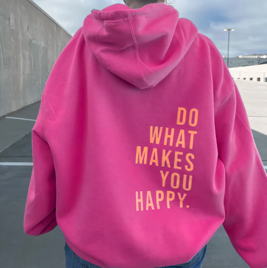 Carla | Women's Casual Oversized Text Hoodie