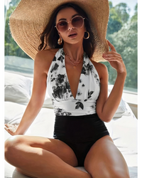 June | Women's Elegant Halter Neck Swimsuit