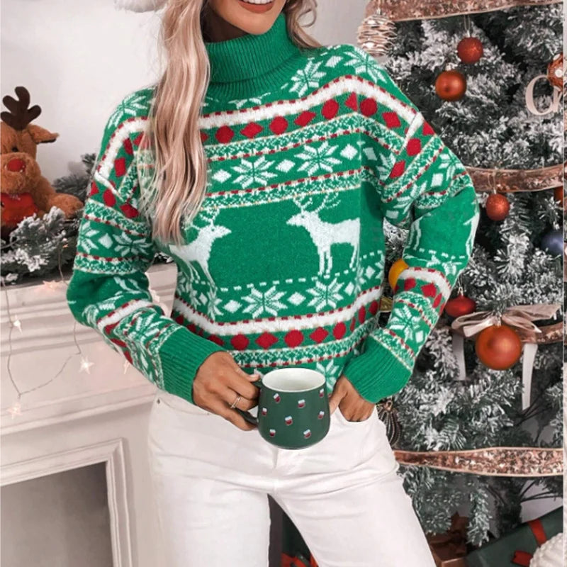Abigail | Women's Festive Knitted Christmas Jumper