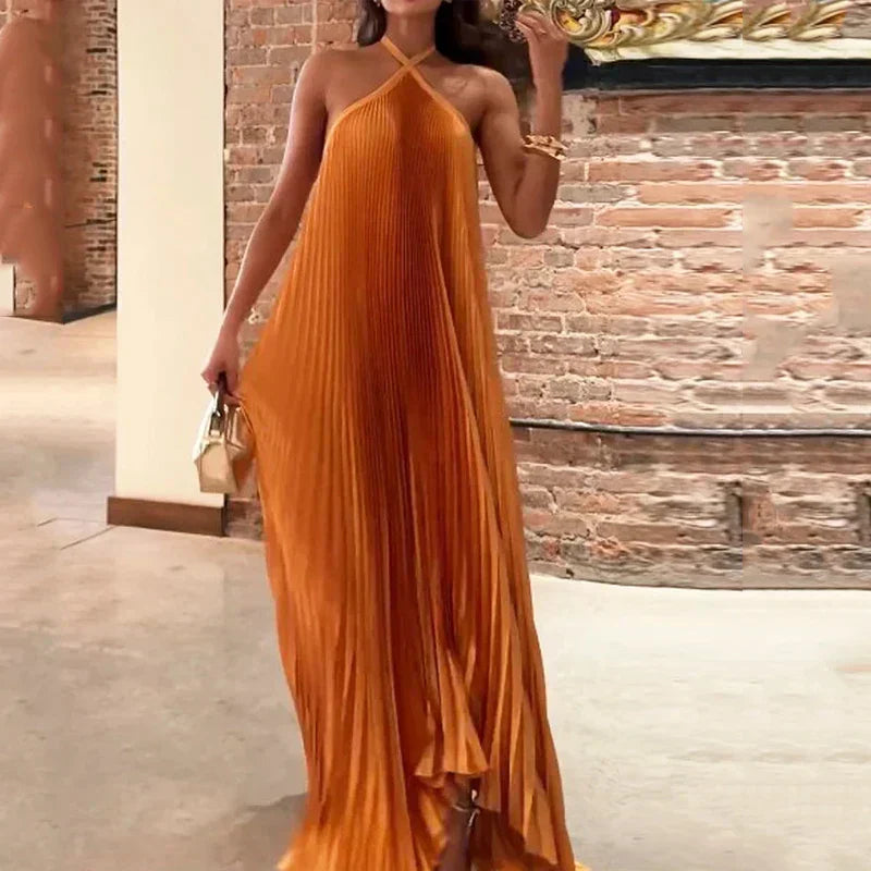 Cali | Women’s Halterneck Wedding Guest Dress