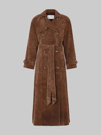 Lena | Women's Comfort Suede Trenchcoat