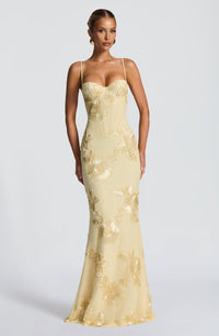 Rachel | Women's Floral Maxi Wedding Guest Dress