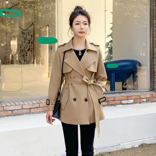 Jade | Women's Elegant Double-Breasted Trenchjacket