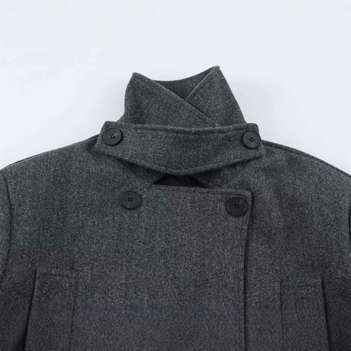 Alison | Women's Tailored Wool Belted Pea Coat