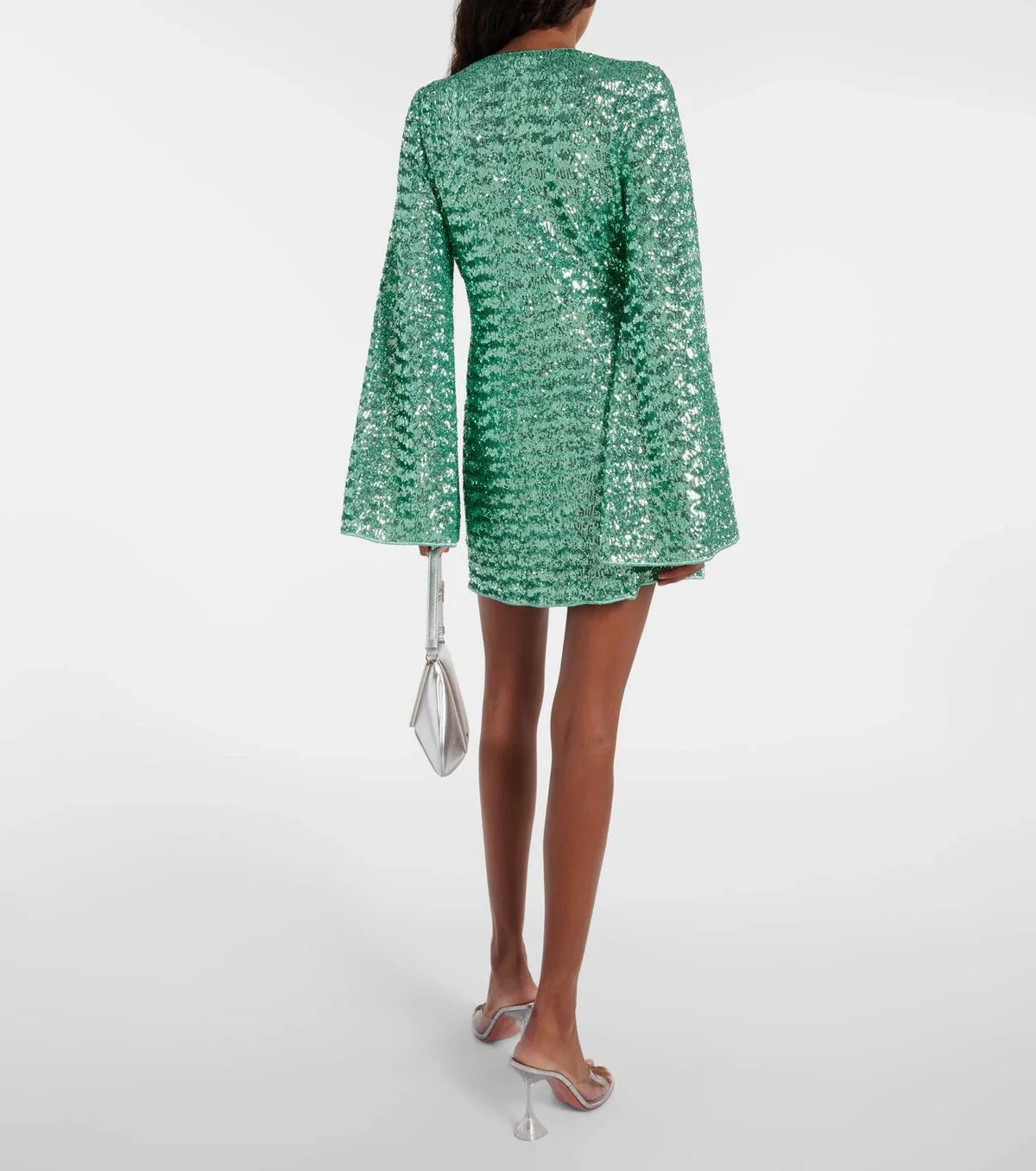 Amelie | Women's Elegant Mini Party Dress with Ring Detail