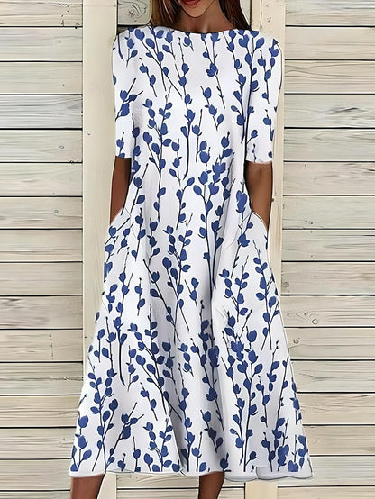 Hollis | Women’s Summer Floral Midi Dress
