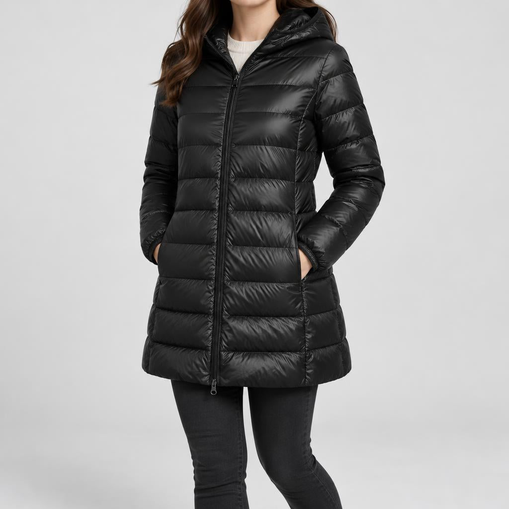 Angela | Women's Hooded Quilted Jacket