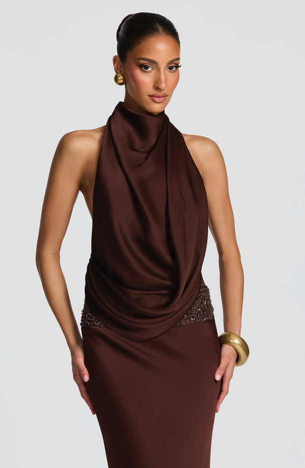 Georgia | Women's Elegant Maxi Evening Dress