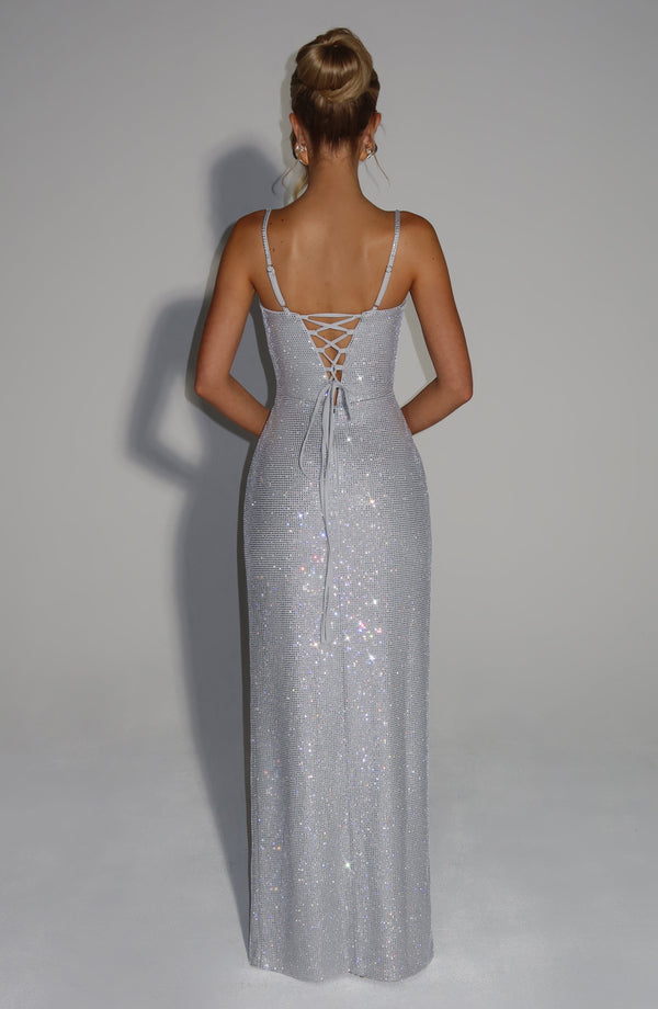Natasha | Women's Sequined Elegant Maxi Evening Dress