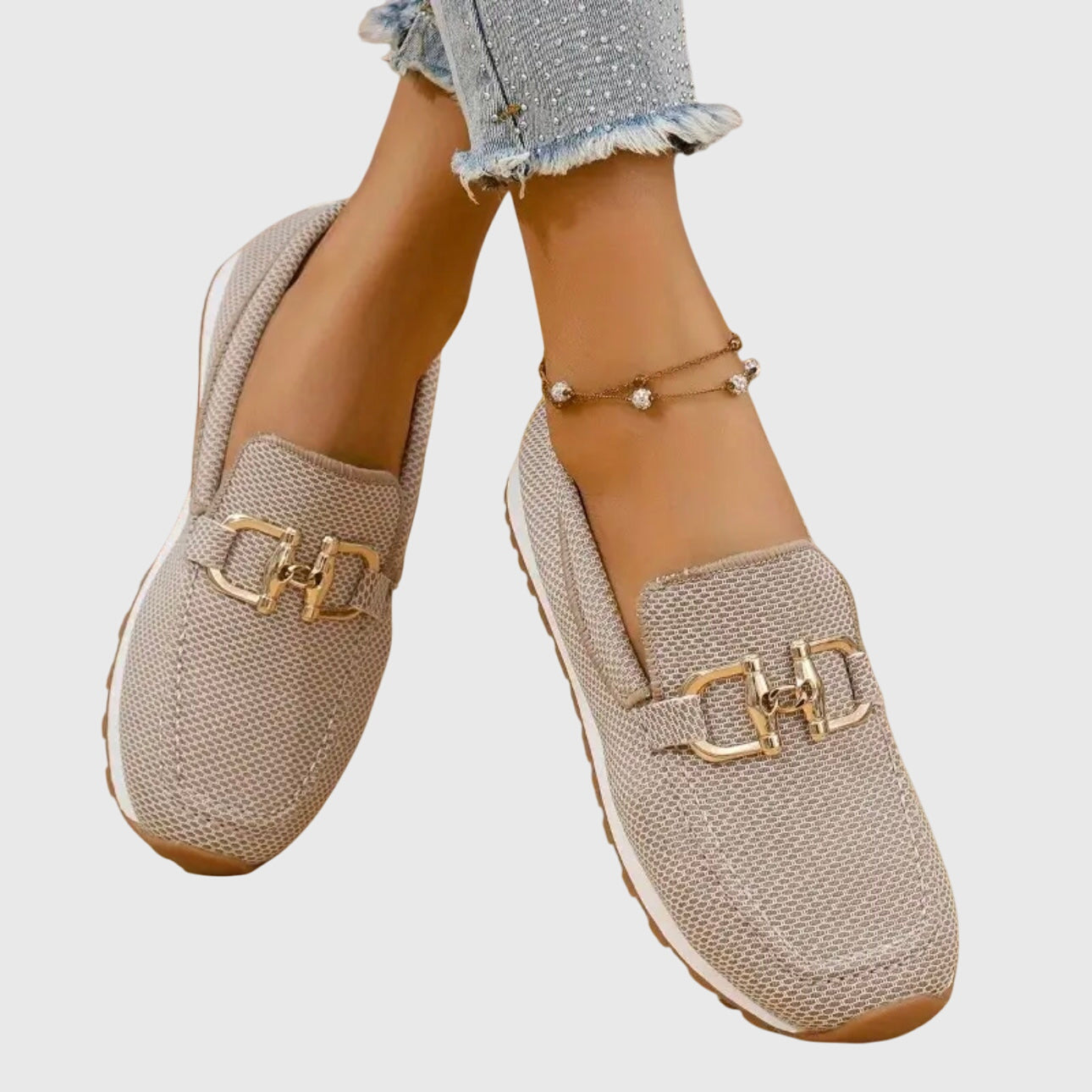 Caitlin | Women's Orthopedic Buckle Loafer Shoes