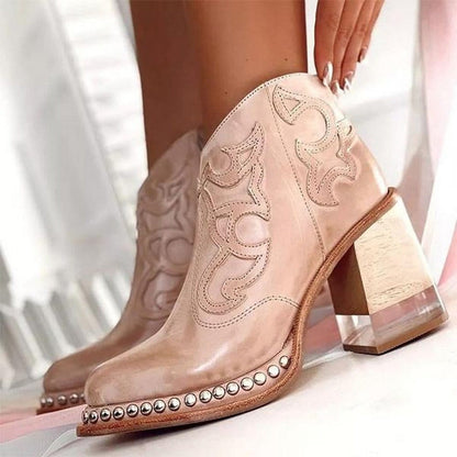 Kaia | Women’s Western Block Heel Cowboy Boots
